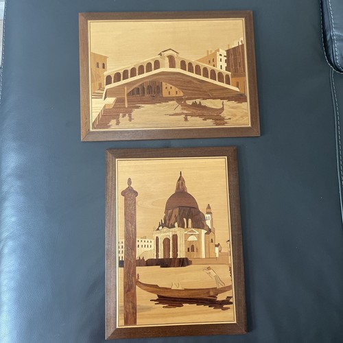 Mcm wood inlay marquetry - 2,