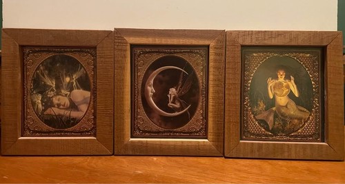 Three vtg whimsical prints - vtg, in