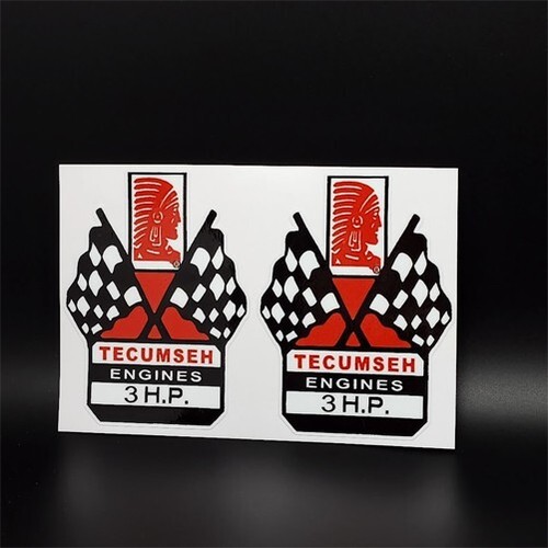 Tecumseh engine decals - engine, 3