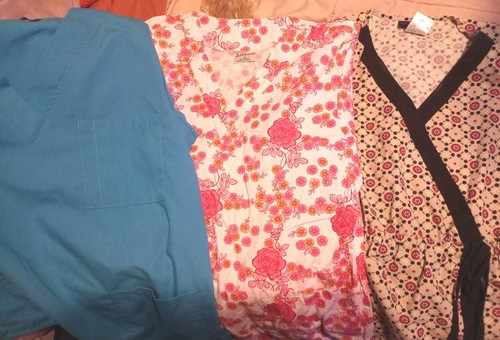 Lot scrubs all front - 3,