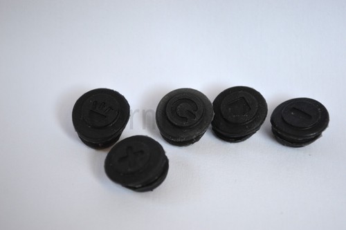 Rubber button set garmin zumo - set,
