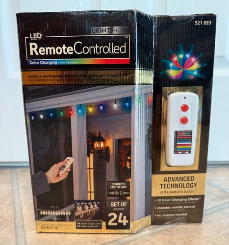 Gemmy christmas light - light, 24