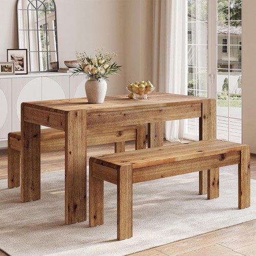 Solid wood dining table - solid,