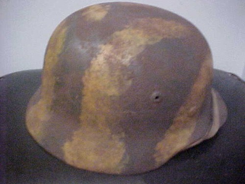 Ww2 german camo helmet size - helmet,