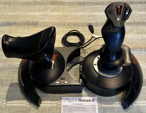 Thrustmaster flight hotas x - hotas,