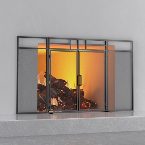 Fire beauty panel folding - 3-panel,
