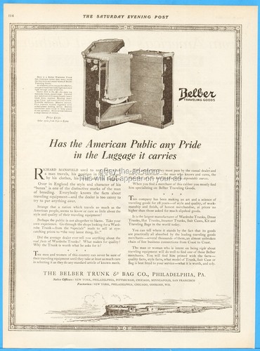 1919 belber trunk bag - 1919,