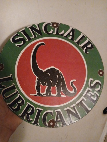 Vintage sinclair dino gasoline - vintage,