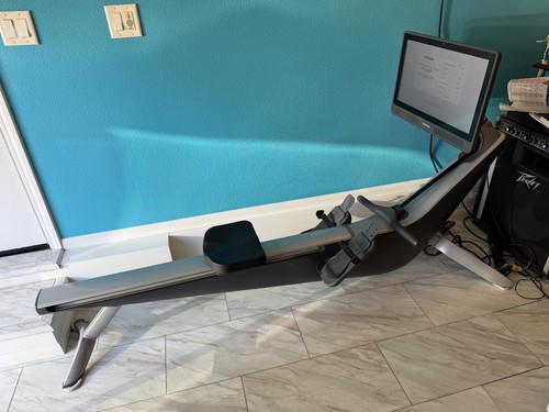Hydrow rowing machine with - rowing,