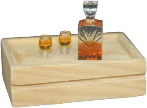 Miniature whiskey wine bottle - wine,