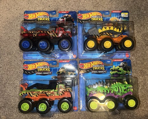 Hot wheels monster trucks - hot,