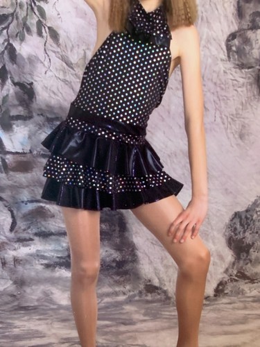 Kelle dance costume - costume, (black)