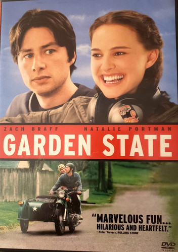 Garden state dvd disc - state,, **disc