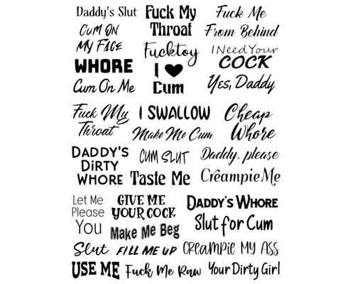 Kinky temporary tattoos - kinky,