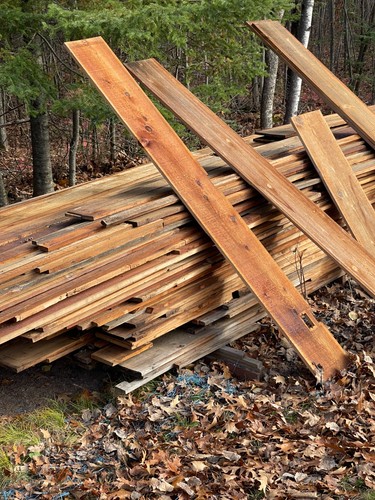 1x12 used cedar siding - ., smooth