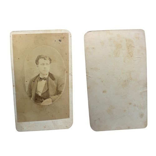 Antique cdv photo - cdv, haired