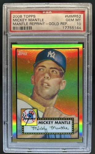 Mickey mantle psa 2008 - 10,