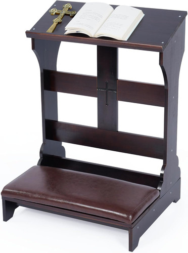Prayer bench kneeler wooden - prayer,