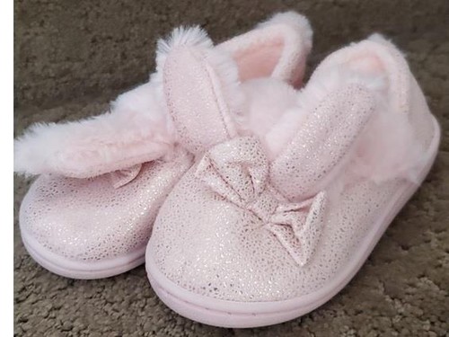 Toddler girls bunny slippers - toddler,