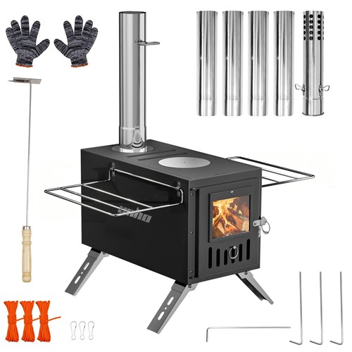Portable hot tent stove - portable,
