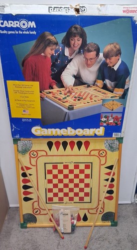 Vintage carrom gameboard - vintage,