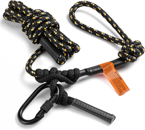 Foot treestand safety rope - 10,