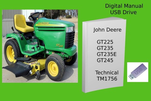John deere gt225 gt235 - deere,