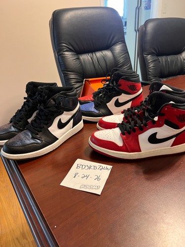 Lot pairs 9 jordan 1 - of, 3