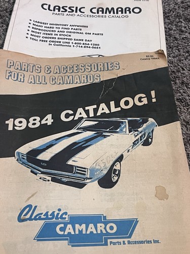 Vintage 1984 classic camaro - 1984,