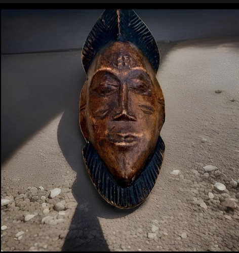 Vintage hand carved african - vintage,