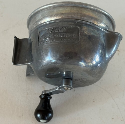 Dazey super juicer manual hand - juicer,