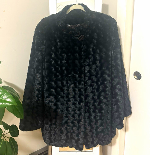 Dennis basso black faux - basso,