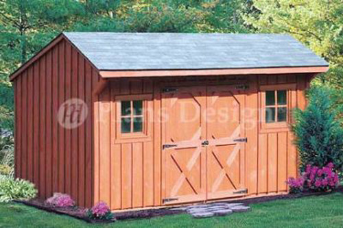 Classic saltbox style - 12',