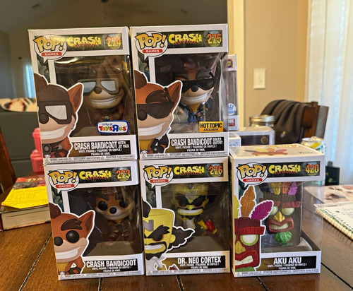 Funko pop crash bandicoot - funko,