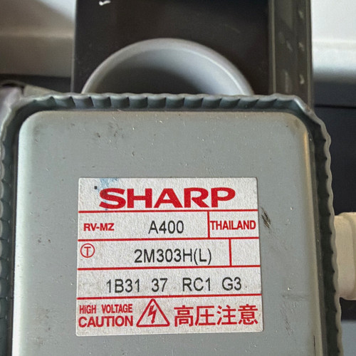 Sharp high voltage microwave - sharp,
