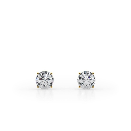 Ctw 14k gold round lab - round,