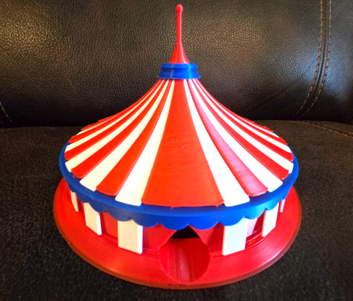 Circus tent large red - circus,