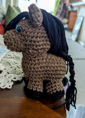 Handmade crochet horse pony - crochet,
