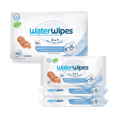 Waterwipes sensitive newborn - waterwipes, sensitive+
