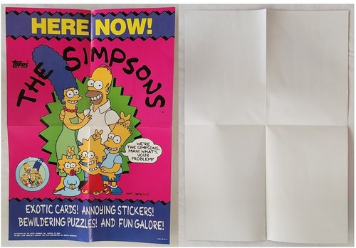 1990 the simpsons - simpsons", vintage