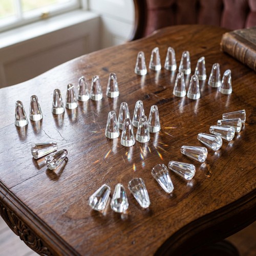 Pcs large clear drop - 35,