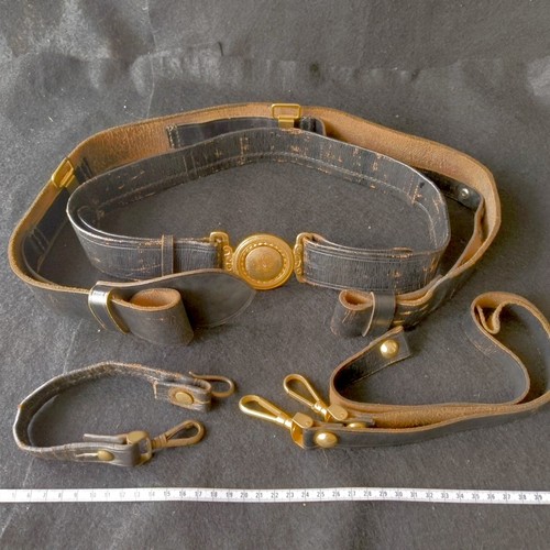 Japanese army officer - japanese, leather