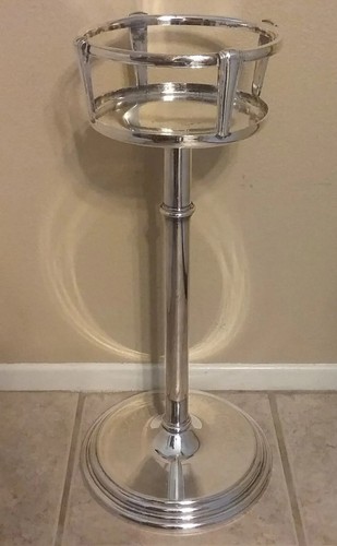 Silver ice bucket stand - bucket, sant'