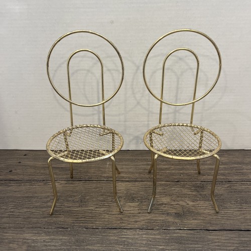 Vtg goldtone metal - 2,