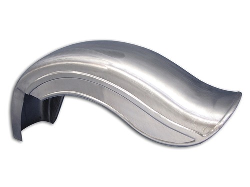 Rear fender bobbed with - fender, left
