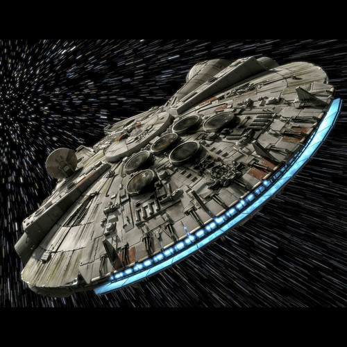 Star wars millennium falcon - star,