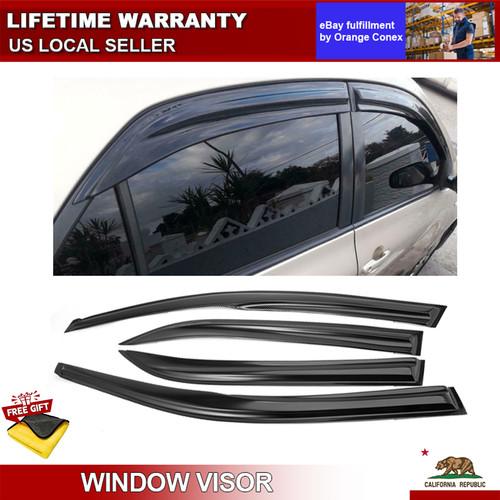 Side window visor - visor, vent