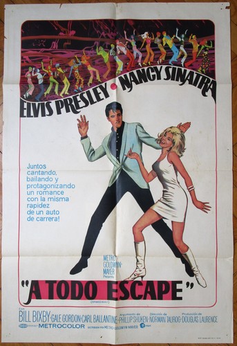 Elvis presley speedway 1sh - elvis,