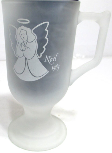 Vintage tiara frosted glass - frosted,