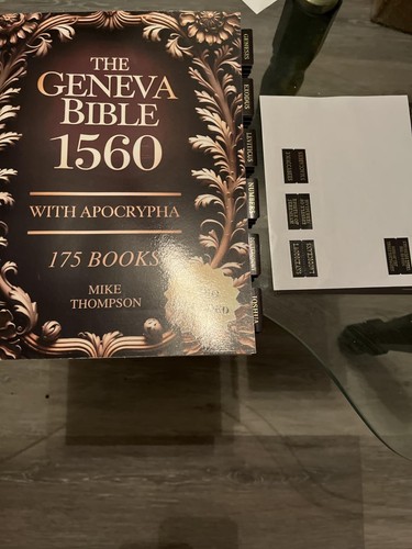 Geneva bible 1560 edition - geneva,